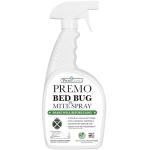 Premo Guard Bed Bug Killer Spray 24 oz - University Tested 100% Kill Rate - Natural Non Toxic, Stain & Scent Free - Kill Bedbugs & Mites On Bed & Blankets, Furniture, Clothing - Child & Pet Safe
