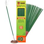 Mosquito Repellent Outdoor Patio Sticks 40 Pcs, 30Hrs Protection - Natural Mosquito Repellent Citronella Incense Sticks, Backyard Travel Camping Bug Repellent Outdoor & Indoors Gnat Mosquito Control