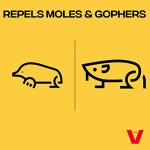 Victor M9012 Mole and Gopher Chemical Free Sonic Spike - Outdoor Mole and Gopher Repellent