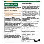 Advantage II Small Cat Vet-Recommended Flea Treatment & Prevention | Cats 5-9 lbs. | 2-Month Supply