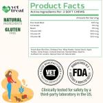 Flea and Tick Prevention for Dogs Chewables -Made in USA- Natural Dog Flea and Tick Treatment - Oral Flea Pills - Vet Recommended Flea and Tick Chews - All Breeds & Sizes - 120 Soft Treats (Chicken)