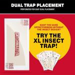 Catchmaster Roach Trap Glue Boards 6-Pk, Adhesive Bug Catcher, Insect & Roach Killer, Scorpion, Spider, Cricket, & Cockroach Traps for Home, Bulk Glue Traps for House & Garage, Pet Safe Pest Control