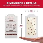 Catchmaster Roach Trap Glue Boards 6-Pk, Adhesive Bug Catcher, Insect & Roach Killer, Scorpion, Spider, Cricket, & Cockroach Traps for Home, Bulk Glue Traps for House & Garage, Pet Safe Pest Control