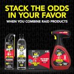 Raid Max Liquid Ant Bait; Kills Ants Where They Breed, for Indoor and Outdoor Use; 8 Bait Stations