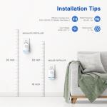 2025 Upgraded Ultrasonic & Insect Indoor Repeller 6 Pack, FTOTL Electronic Pest Control with Smart Chip & Night Light, for Mice, Roaches, Spiders, Child & Pet Friendly Home Use