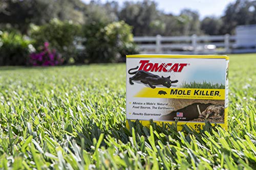 Tomcat Mole Killer: 10 Worms, Single Feeding, Natural