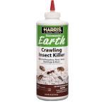 Harris Diatomaceous Earth Crawling Insect Killer, 8oz for Roaches, Fleas, Ants, Bed Bugs, and More…