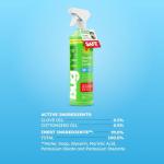 BugMD 32 oz Ant Killer & Bug Spray - Roach and Cockroach Killer Indoor, Spider and Flea Spray for Home, Fly and Insect Defense, Natural, Safe with Essential Oils, Plant-Powered, Pest Control Pack of 2