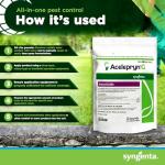 Syngenta Acelepryn G | Grub Treatment for Lawn, Turfgrass and Rose Bush | Insect Killer with 0.2% Chlorantraniliprole Kills White Grubs, Caterpillars, Japanese Beetle Adults – 25 lb