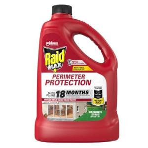 Raid MAX Perimeter Protection Refill, Up to 18 Months of Protection, Indoor and Outdoor Use, 1 Gallon (3.78 l)