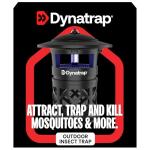 Dynatrap DT2030SR Fly Traps Outdoor - Mosquito & Flying Insect Killer for 1 Acre – Kills Mosquitoes, Flies, Gnats, Wasps - Bug Zapper Alternative - Black