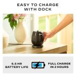Thermacell Mosquito Repellent E-Series Rechargeable Repeller; Patio Shield 20’ Mosquito Protection Zone; Includes 36-Hr Repellent Refill; No Flame or Scent; Bug Spray and Bug Zapper Alternative