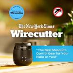 Thermacell Mosquito Repellent E-Series Rechargeable Repeller; Patio Shield 20’ Mosquito Protection Zone; Includes 36-Hr Repellent Refill; No Flame or Scent; Bug Spray and Bug Zapper Alternative