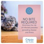 Catego for Cats Flea and Tick Treatment & Prevention (over 1.5 lbs) 3-month supply