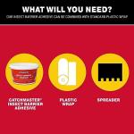 Catchmaster Insect Barrier Kit for Trees - Outdoor Insect Glue Traps for Ornamental Plants, Shrubs & Trees - DIY Beetles, Lanternflies, Cankerworms, Gypsy Moth & Ant Traps