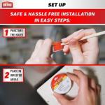 Ant Traps Indoor by Ortho Home Defense 4pk- Metallic & Adhesive Ant Killer Indoor & Ant Killer Outdoor - Ant Trap