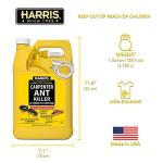 Harris Carpenter Ant Killer & Termite Control Treatment, Kills On Contact, Odorless & Non-Staining Formula, 128 Oz