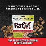 EcoClear Products 620102, RatX All-Natural Non-Toxic Humane Rat and Mouse Killer Pellets, 3 lb. Bag