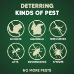 Pest Control Pouches, Mice Repellent Indoor, Rodent Repellent, Mouse Repellent, Mouse Deterrents, Rat Repellent for House,Roach,Spider,Roach,Ant,Mosquito,Silverfish and Lizard Repellent- 8P
