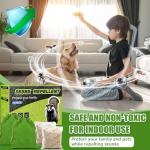 16 Pack Peppermint Oil Skunk Repellent Pouches - Powerful Skunk & Wild Hog Repellent Plant-Based Ingredients for Yard Outdoor Garage House, Skunks Raccoon Deterrent Safe for Kids & Pets, Easy to Use