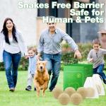 48 Pack Natural Raccoon Repellent Outdoor Indoor, Skunk Repellents, Skunk Coyote Fox Deterrent Lasting Long Protect for Garden, Patio, Yard, Farm, Attic, Pets & Kids Safe