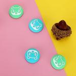 Tscope for Animal Crossing Thumb Grip Caps for Nintendo Switch/Switch Lite Controller, Joy-Cons Analog Joystick Cute Raccoon Soft Silicone Covers for NS Accessories (Anime Raccoon)