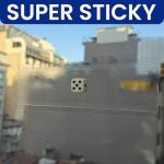 50 Window Fly Traps Sticky Non-Toxic Clear Fly Paper Indoor for Home. No Mess Flies Window Sticky Traps Bug Flies Strips Indoors. Fruit and Housefly Trap Indoor Flypaper Tape Gnat Catcher Killer