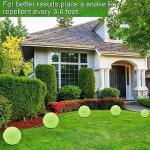 50 Pack Snake Be Gone for Yard Powerful Pet Safe,Moth Balls for Lawn Garden Camping Fishing Home to Repels Snakes and Other Pests