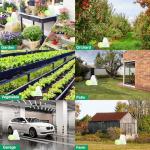 24 Pack Natural Raccoon Repellent - Peppermint Skunk Repellent for Outdoor Yard Attic Garden House | Long-Lasting Protection | Safe for Dogs and Children, Light Green