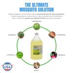 Mosquito Magician Ready to Use Liquid Solution – Kills Mosquitoes, Fleas & Fire Ants – Use with Mosquito Foggers, Sprayers & Misting Systems – Pet & Yard Safe for Lawns, Patios, Outdoors, 2 Gallon