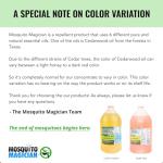 Mosquito Magician Ready to Use Liquid Solution – Kills Mosquitoes, Fleas & Fire Ants – Use with Mosquito Foggers, Sprayers & Misting Systems – Pet & Yard Safe for Lawns, Patios, Outdoors, 2 Gallon