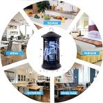 Electric Bug Zapper Indoor/Outdoor, 4200V High Powered Mosquito Zappers Killer, Waterproof Insect Fly Swatter Zapper Mosquito Trap Outdoor, Fly Traps, Insect Killer for Home,Garden,Backyard, Camping