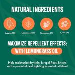 TropiClean Max Strength Flea and Tick Shampoo Treatment for Dogs, Powerful & Natural Defense, Prevention for Large & Small Dogs, Made in USA, 20oz