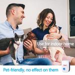 Mouse Rodent Rat Spider Roach Repellent Indoor Ultrasonic Pest Insect Bug Repeller, Pest Control Device for Home Basement Attic Garage (6 Pack, Red)