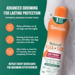 TropiClean Max Strength Flea and Tick Shampoo Treatment for Dogs, Powerful & Natural Defense, Prevention for Large & Small Dogs, Made in USA, 20oz