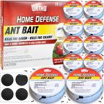 Ant Traps Indoor by ORTHO Home Defense 10pk- Metallic & Adhesive Ant Killer Indoor & Outdoor - Trap & Bait Traps Outdoor