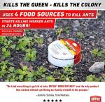 Ant Traps Indoor by ORTHO Home Defense 10pk- Metallic & Adhesive Ant Killer Indoor & Outdoor - Trap & Bait Traps Outdoor