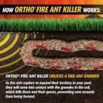 Ortho Fire Ant Killer Mound Treatment1, Kills Mounds and the Queen, Use on Lawns, Ornamentals and Flower Gardens, 3 lb.