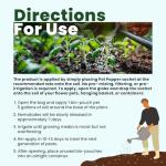 The Environmental Factor Nematodes Organic Insect Control Pot Popper, Controls Fungus Gnats, Root Aphids & Western Flower Thrips - 100% Pesticide free, 8 Infusion Bio-Pouches Per Popper