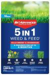BioAdvanced 5 In 1 Weed and Feed, Granules, 9.6LB