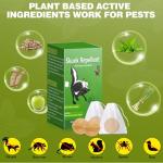 36 Pack Skunk & Raccoon Repellent Outdoor, Natural Peppermint Rodent Repellent Ball Humane Keep Skunk, Squirrel, Mouse, Raccoon Away from Yard Garden Lawn, Powerful Skunk Deterrent Outdoor