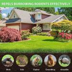 Mole Repeller Outdoor, 10pcs Vole Deterrent Balls, Armadillo Repeller for Yard and Lawn. Repels Gophers from Fields and Gardens, Safe for pet Plants