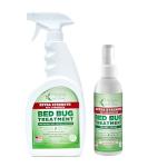 Hygea Natural Extra-Strength Bed Bug DIY Kit - unique, Odorless, Child & Pet Friendly - All water-friendly surfaces - 1 Bed Bug Spray (24 oz) & 1 Bed Bug Travel Spray in TSA Approved Size (3 oz)