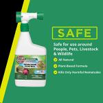 Stop Bugging Me All-Natural Non-Toxic Lawn & Garden Nematode Pest Control, Concentrate with Garden Hose Sprayer, 32 oz.
