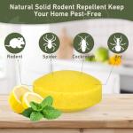 Pest Rodent Repellent, 24 Pack Peppermint Oil for Mice, Mouse, Rats, Spider, Roach, Ant, Bugs, Squirrel, Insect Repellent Pest Control Indoor & Outdoor Use, Natural Mouse Deterrent Family & Pet Safe