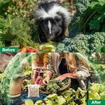 12 Pack Natural Skunk Pouches, Skunk Repellent Pouches for Outdoor Yard Garden House | Long-Lasting Protection | Safe for Dogs and Children