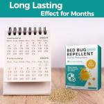 8 Pack Bed Bug Repellent, Natural Citronella & Lemongrass Plant-Based Formula, Deter Bed Bugs Eggs, Lasting Protection 2 Months for Mattress Furniture Luggage, Non-Toxic Family Safe