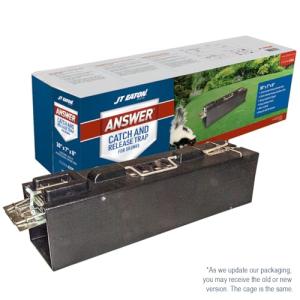 JT Eaton Skunk & Medium Pest Live Trap with Dark Interior, Easy Capture Trigger, Easy Release Door