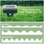 8 Pack Mole Repellent Solar Powered, Upgrade 2025 Waterproof Ultrasonic Gopher Vole Repellent Outdoor, Rat, Squirrel, Skunk, Repellent for Lawn Garden & Yard