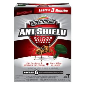 Spectracide Ant Shield 6-ct Outdoor Killing Stakes, Case Pack of 1